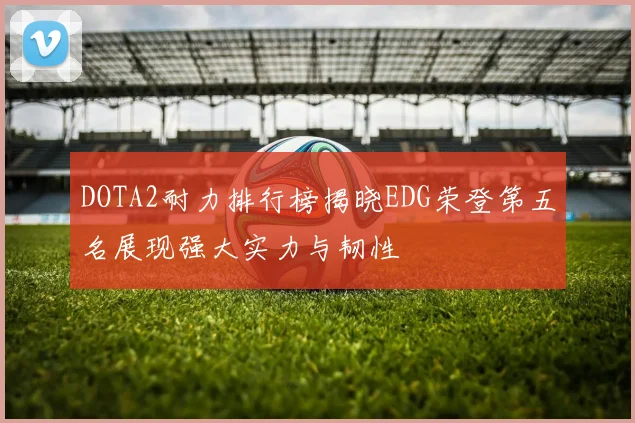 DOTA2耐力排行榜揭晓EDG荣登第五名展现强大实力与韧性