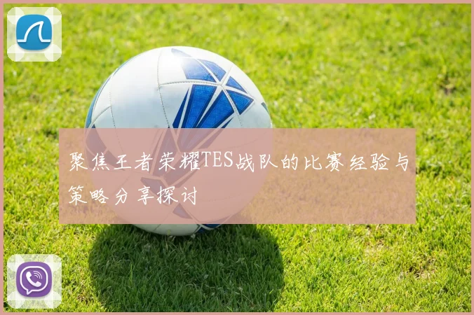 聚焦王者荣耀TES战队的比赛经验与策略分享探讨